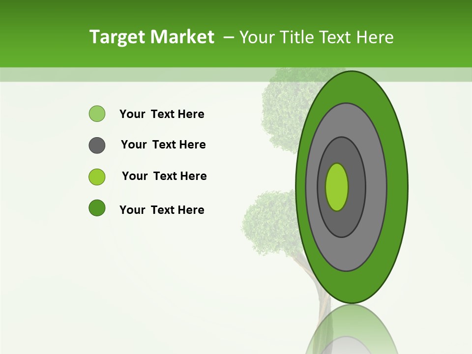 Crack Tree Of Life Nature PowerPoint Template