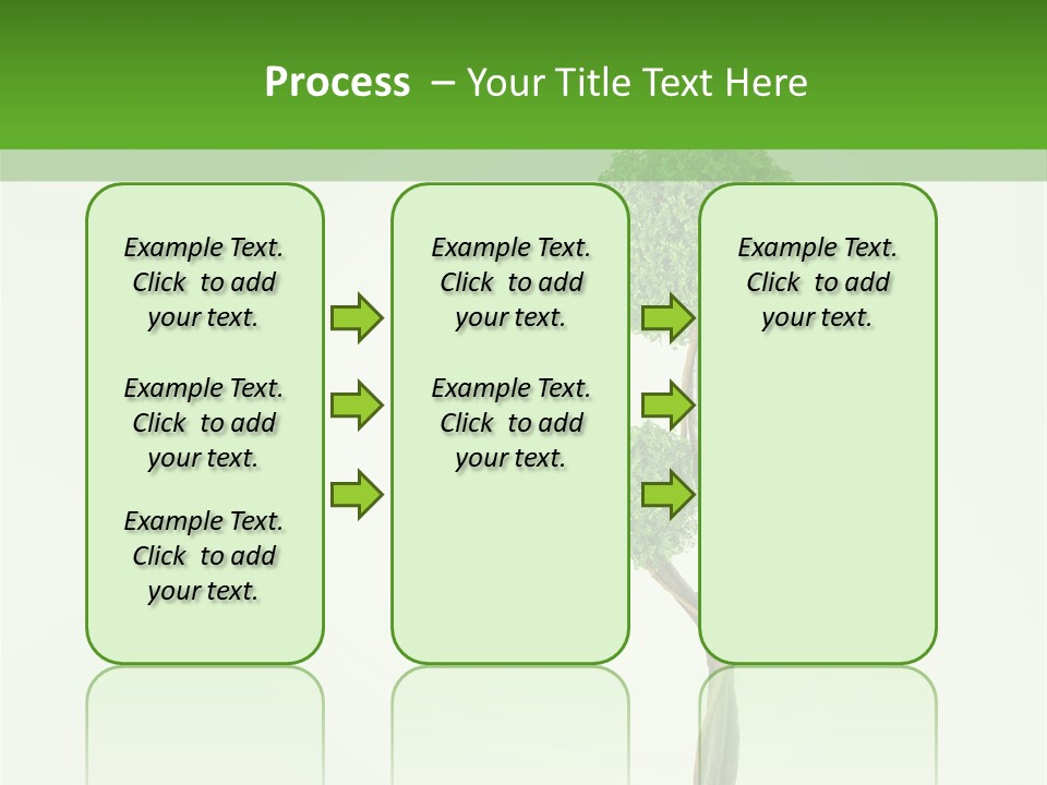 Crack Tree Of Life Nature PowerPoint Template
