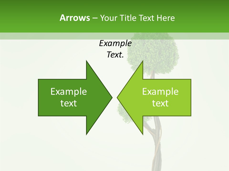 Crack Tree Of Life Nature PowerPoint Template