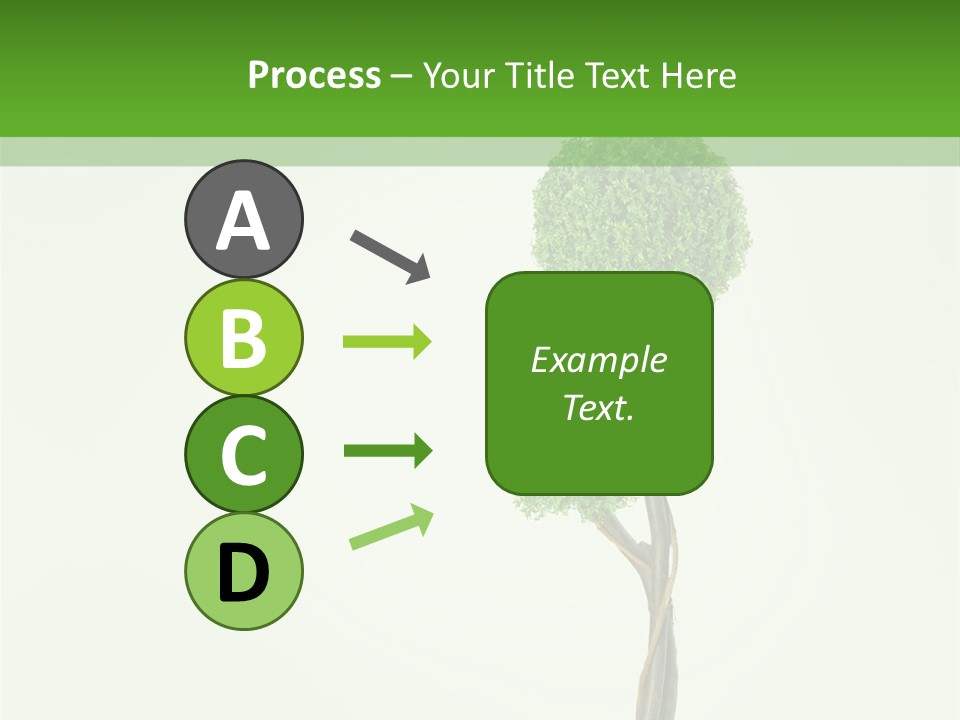 Crack Tree Of Life Nature PowerPoint Template