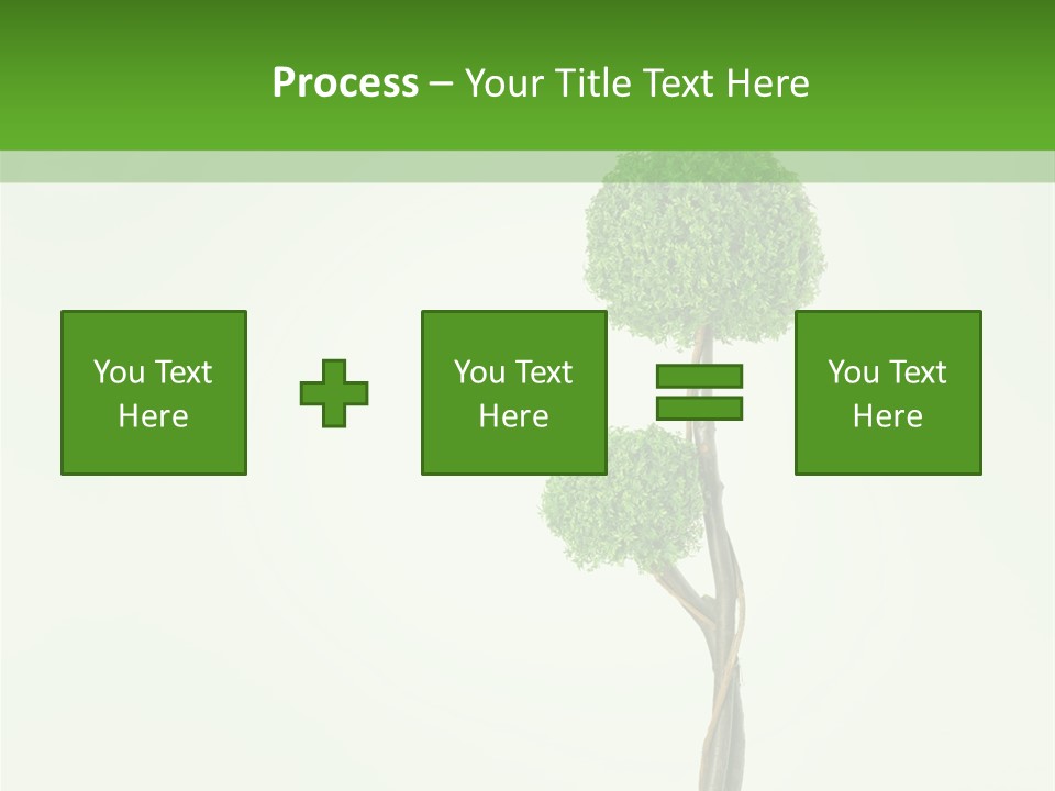 Crack Tree Of Life Nature PowerPoint Template