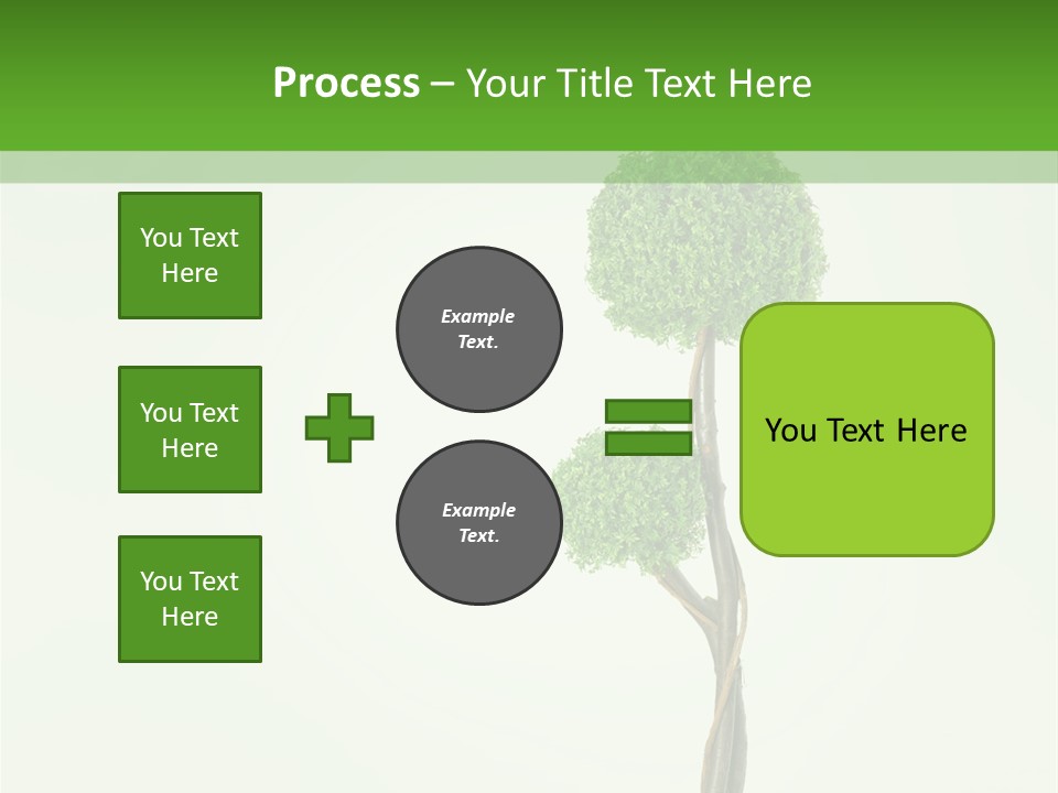 Crack Tree Of Life Nature PowerPoint Template