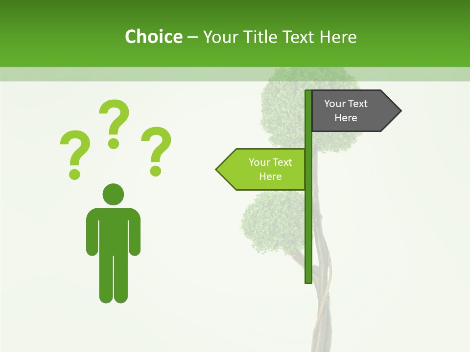 Crack Tree Of Life Nature PowerPoint Template