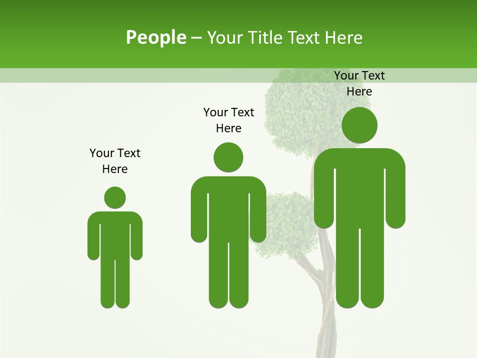 Crack Tree Of Life Nature PowerPoint Template