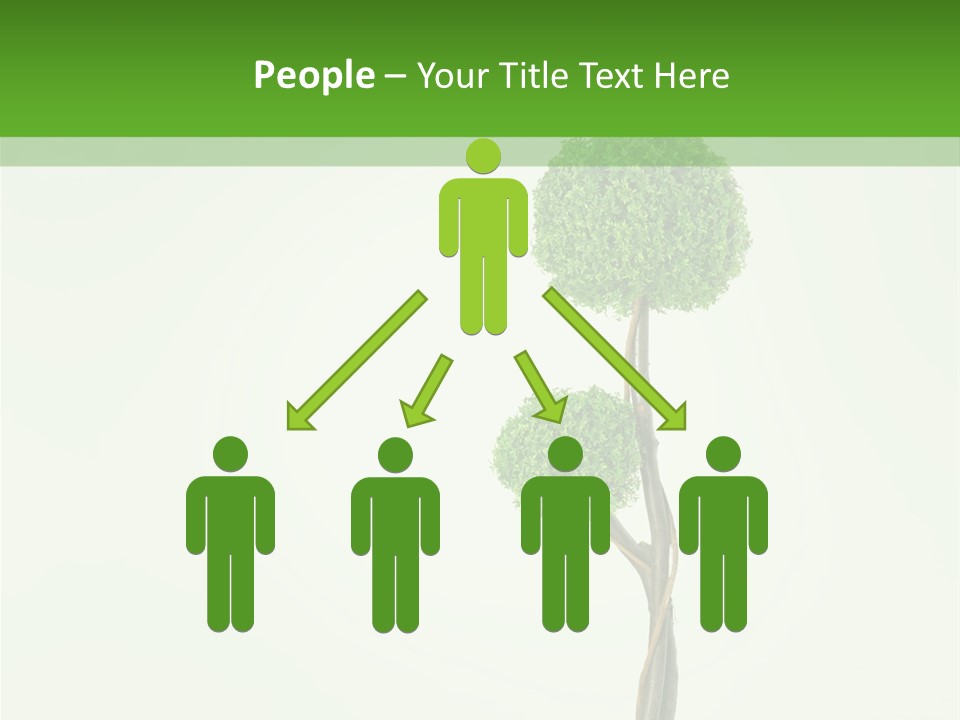 Crack Tree Of Life Nature PowerPoint Template
