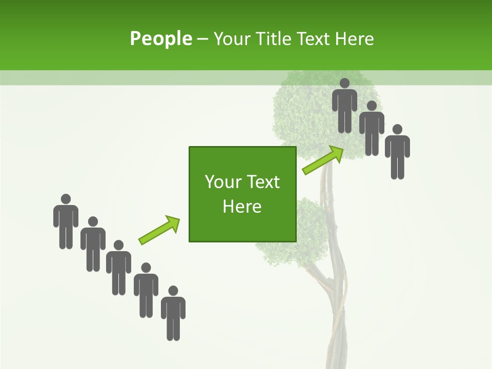 Crack Tree Of Life Nature PowerPoint Template