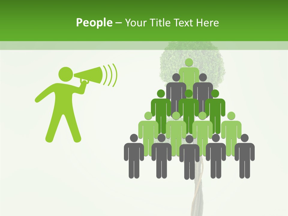 Crack Tree Of Life Nature PowerPoint Template