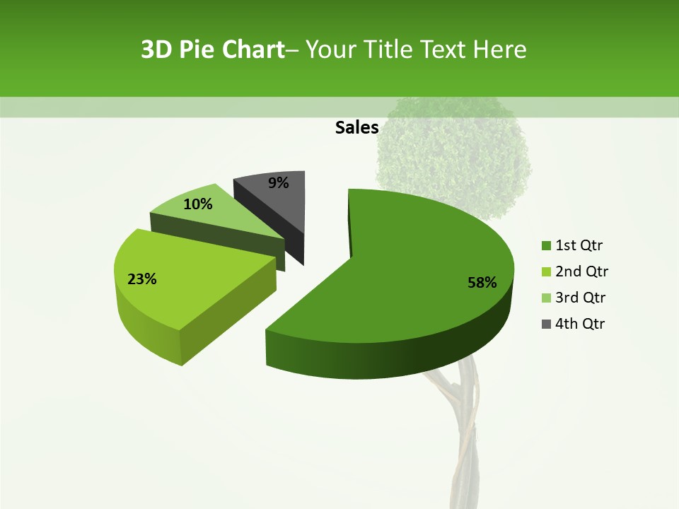 Crack Tree Of Life Nature PowerPoint Template