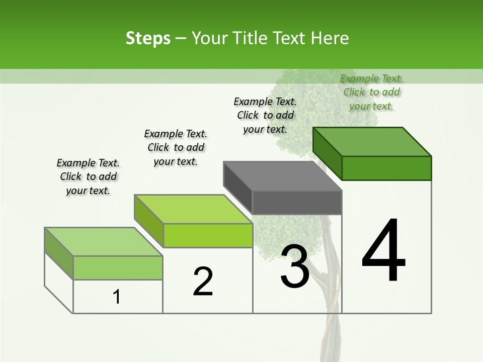 Crack Tree Of Life Nature PowerPoint Template