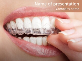 Clean Plastic Prophylaxis PowerPoint Template