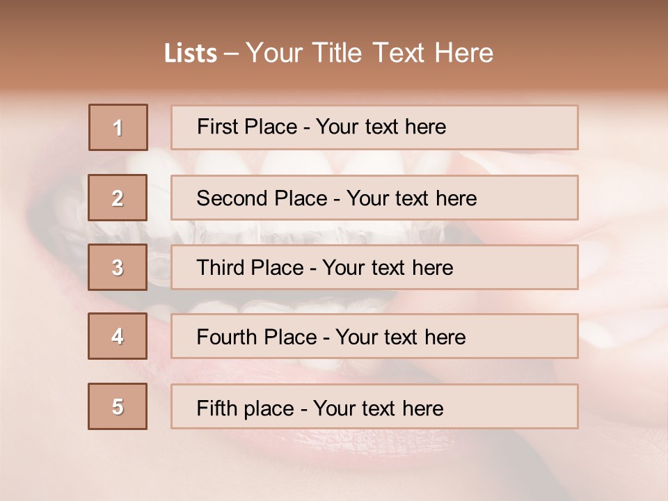 Clean Plastic Prophylaxis PowerPoint Template