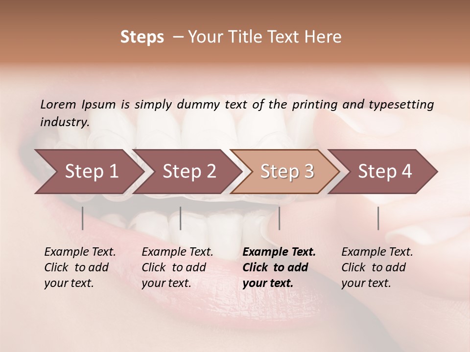Clean Plastic Prophylaxis PowerPoint Template