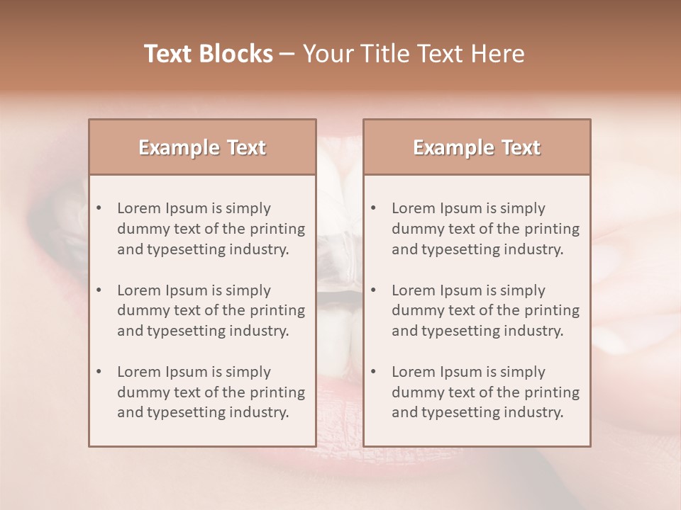 Clean Plastic Prophylaxis PowerPoint Template