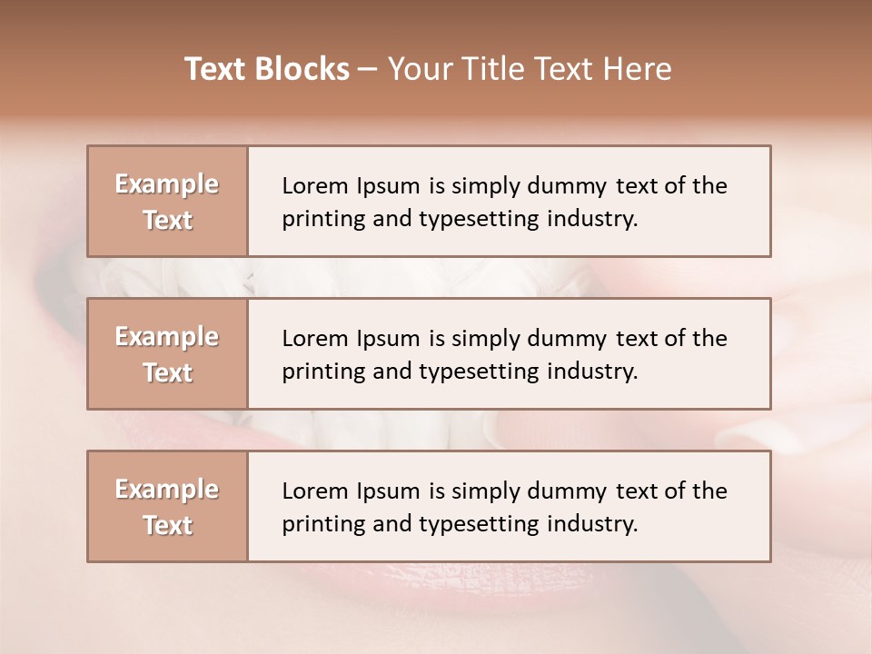 Clean Plastic Prophylaxis PowerPoint Template