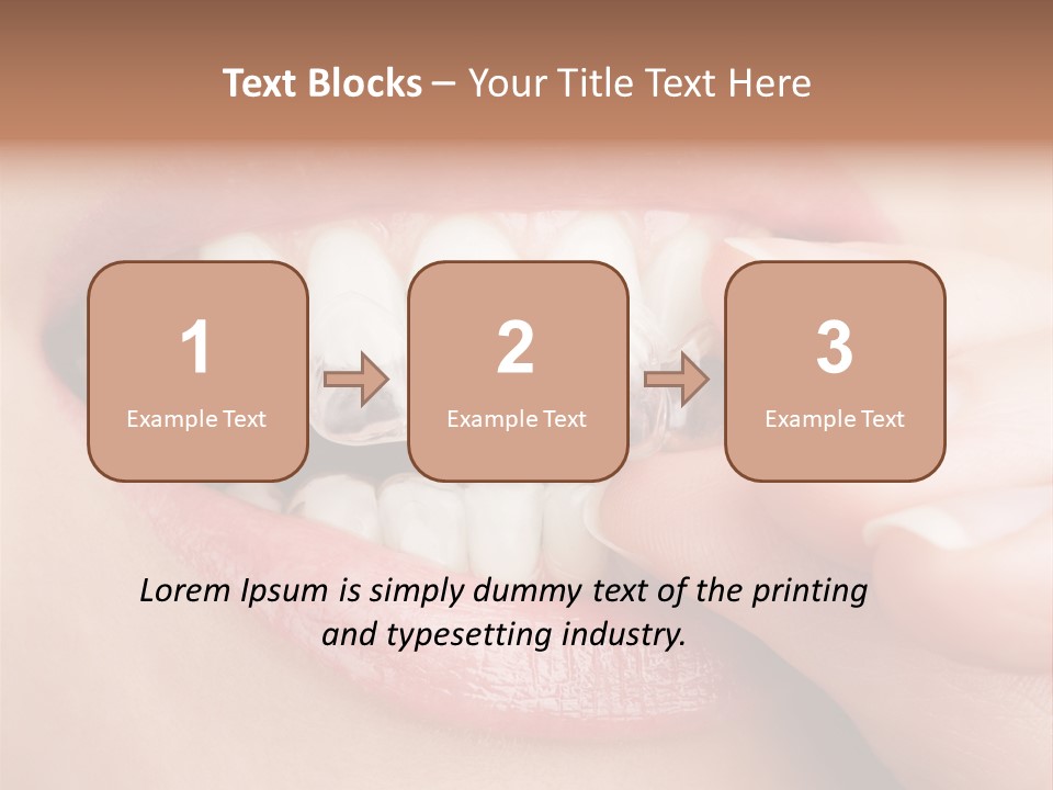 Clean Plastic Prophylaxis PowerPoint Template