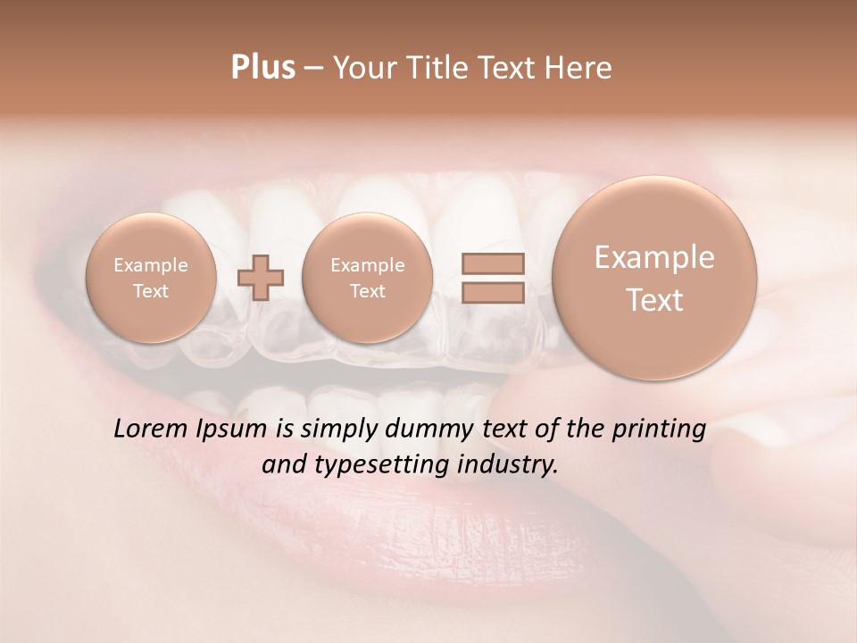 Clean Plastic Prophylaxis PowerPoint Template