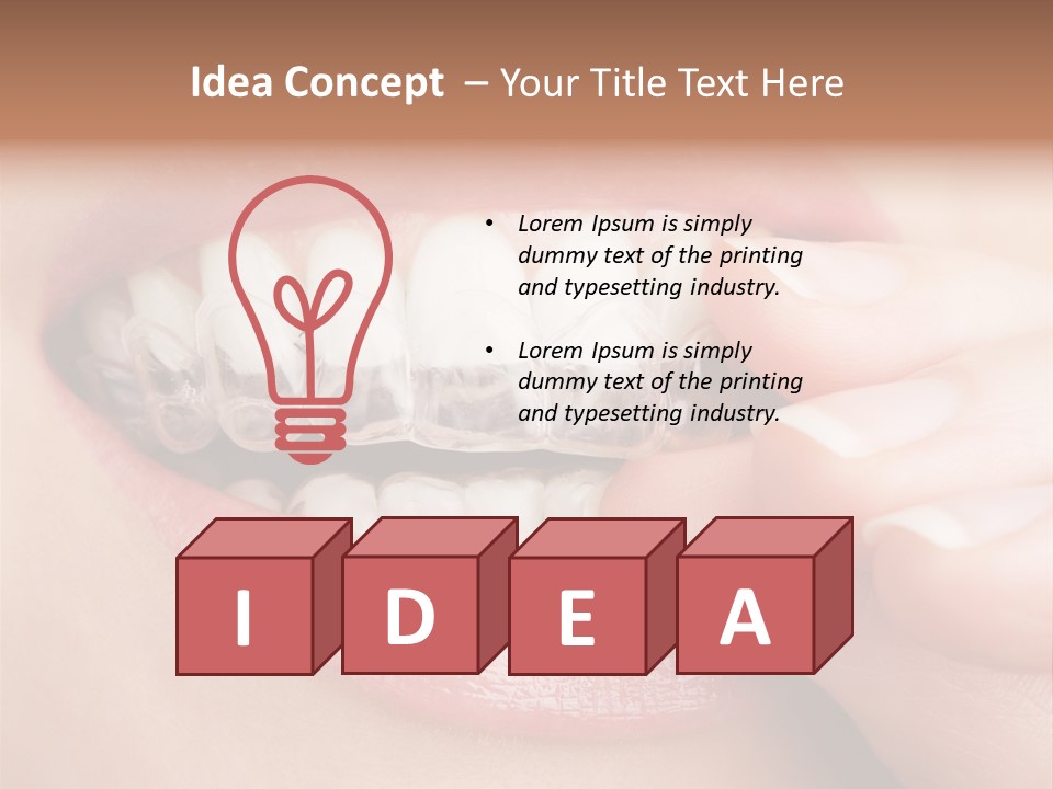 Clean Plastic Prophylaxis PowerPoint Template