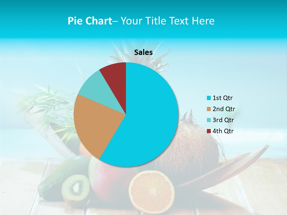 Ocean Avocado Tropical PowerPoint Template