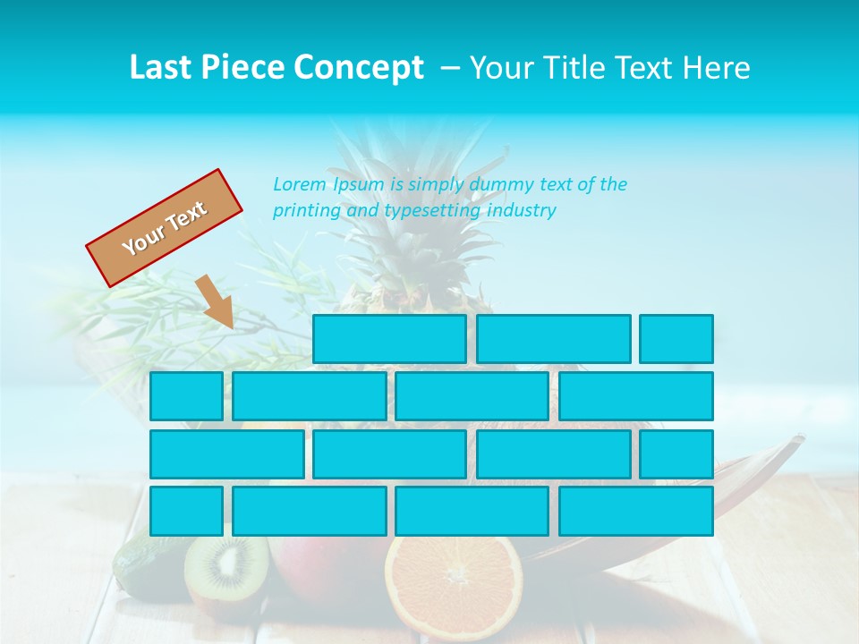Ocean Avocado Tropical PowerPoint Template