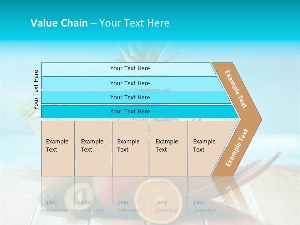 Ocean Avocado Tropical PowerPoint Template