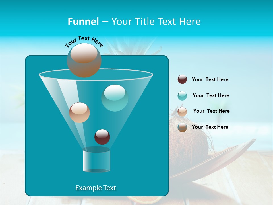 Ocean Avocado Tropical PowerPoint Template