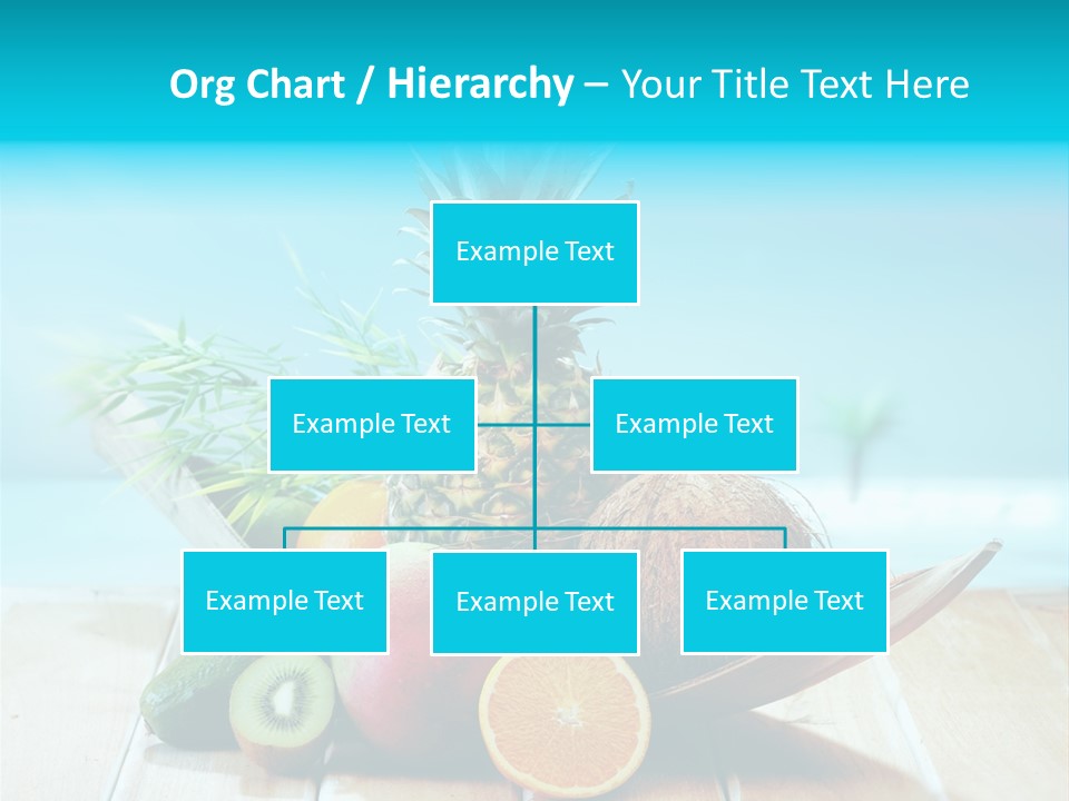 Ocean Avocado Tropical PowerPoint Template