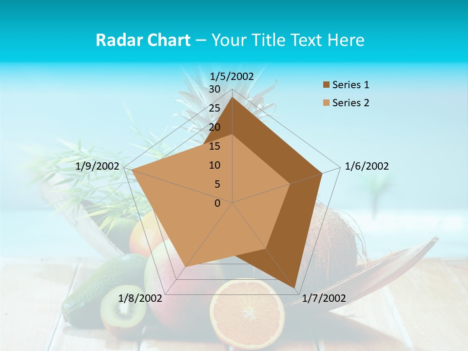 Ocean Avocado Tropical PowerPoint Template