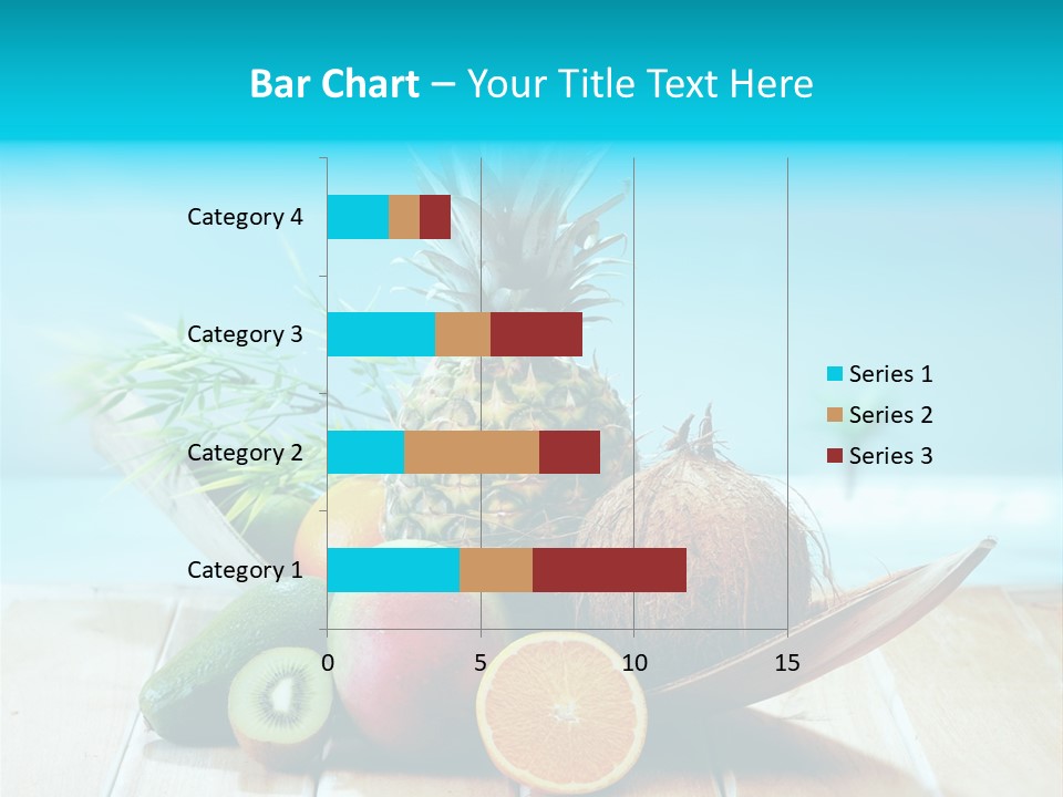 Ocean Avocado Tropical PowerPoint Template