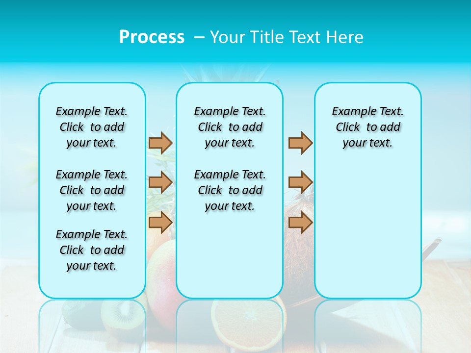 Ocean Avocado Tropical PowerPoint Template