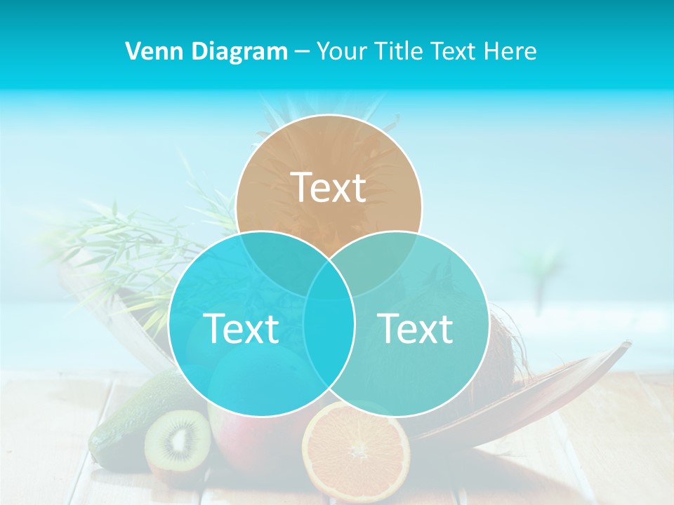 Ocean Avocado Tropical PowerPoint Template