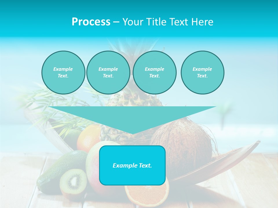 Ocean Avocado Tropical PowerPoint Template