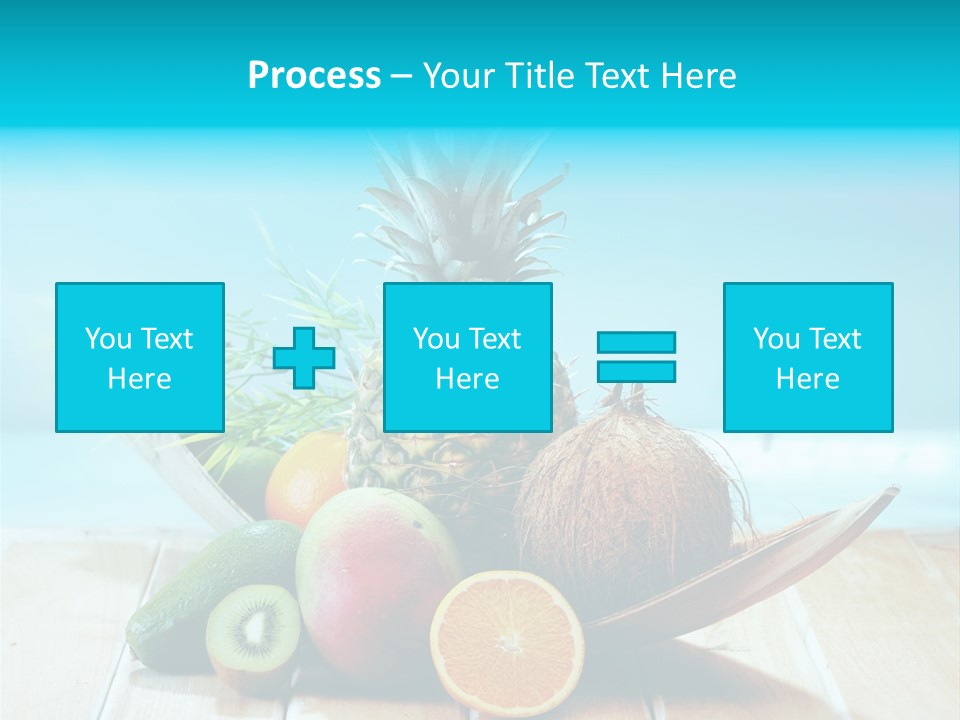 Ocean Avocado Tropical PowerPoint Template