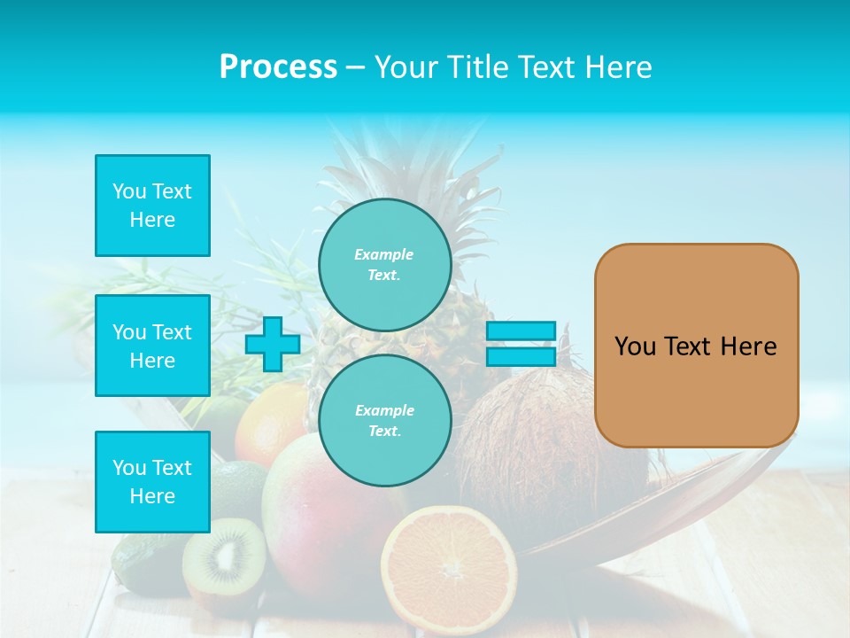 Ocean Avocado Tropical PowerPoint Template