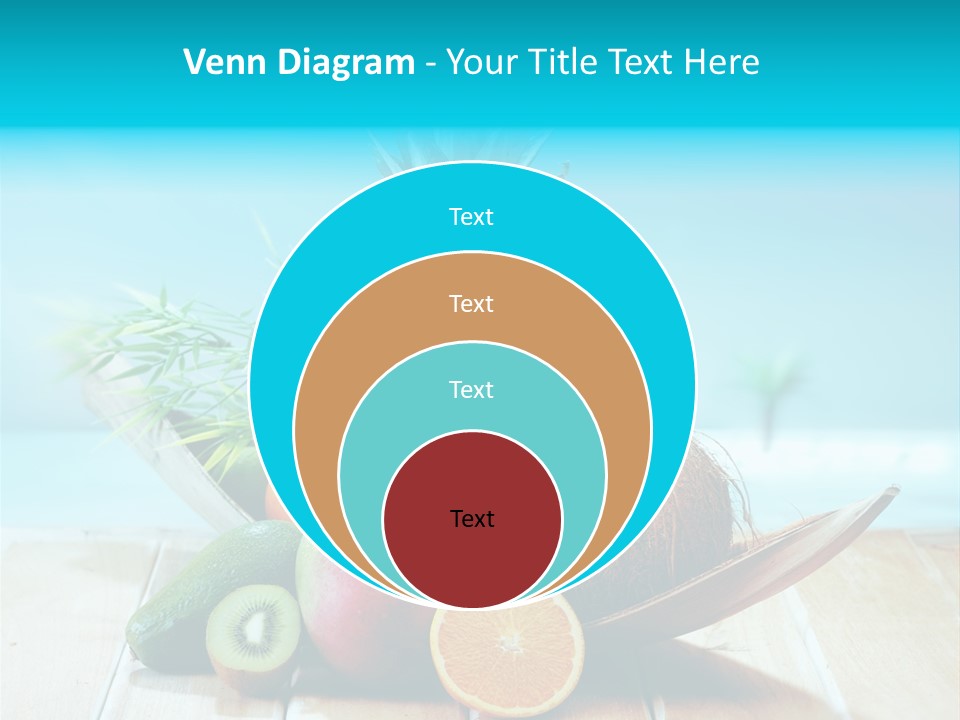 Ocean Avocado Tropical PowerPoint Template
