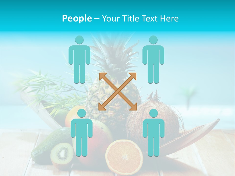 Ocean Avocado Tropical PowerPoint Template