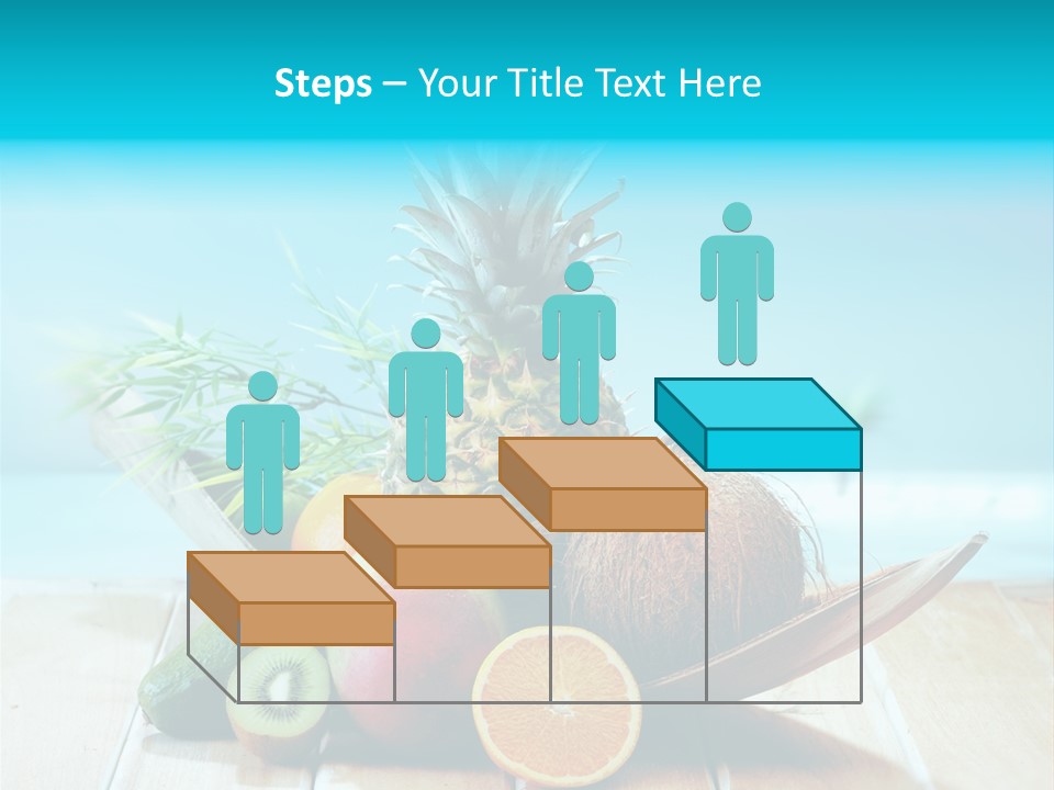 Ocean Avocado Tropical PowerPoint Template