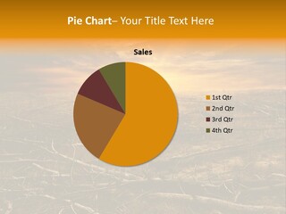 Dramatic Disaster Texture PowerPoint Template