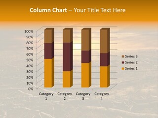 Dramatic Disaster Texture PowerPoint Template