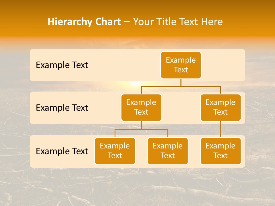 Dramatic Disaster Texture PowerPoint Template