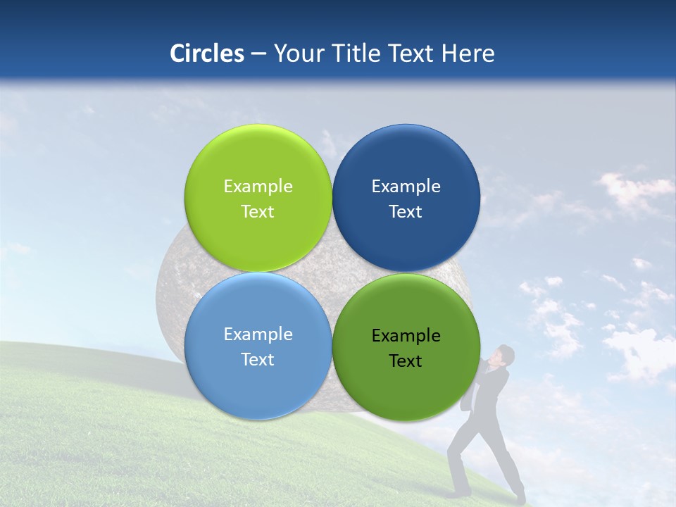 Obduracy Personnel Struggle PowerPoint Template