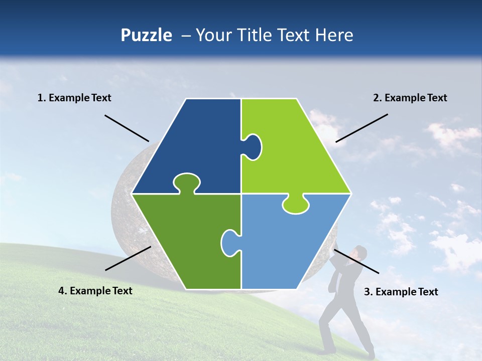 Obduracy Personnel Struggle PowerPoint Template