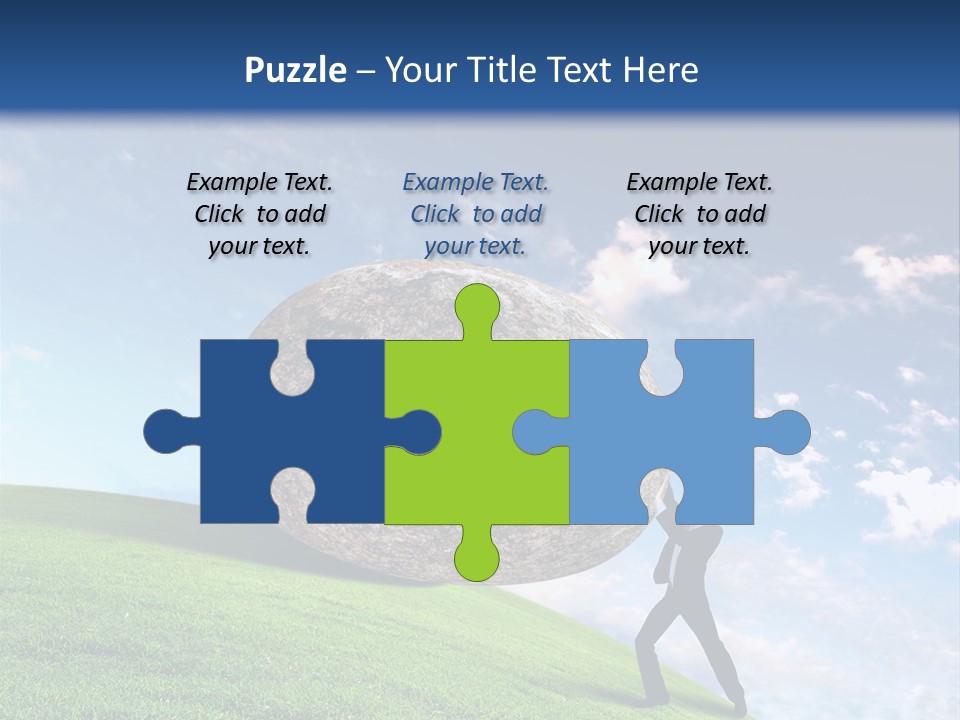 Obduracy Personnel Struggle PowerPoint Template