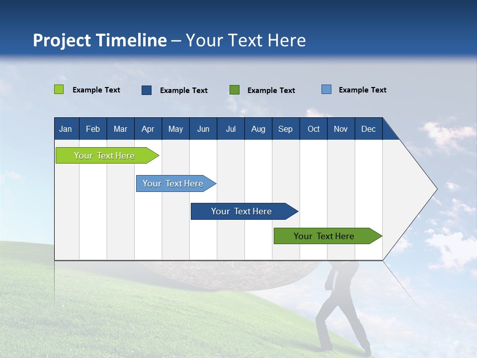 Obduracy Personnel Struggle PowerPoint Template