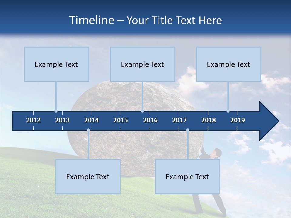 Obduracy Personnel Struggle PowerPoint Template