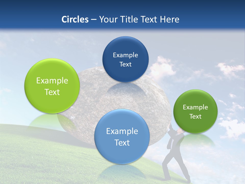 Obduracy Personnel Struggle PowerPoint Template