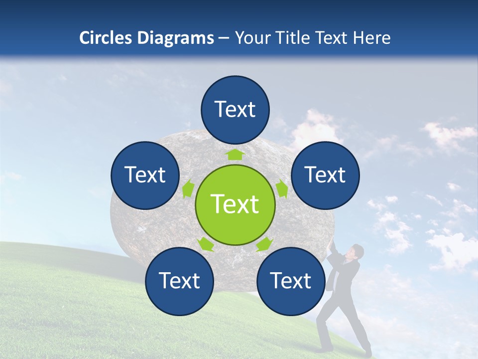 Obduracy Personnel Struggle PowerPoint Template