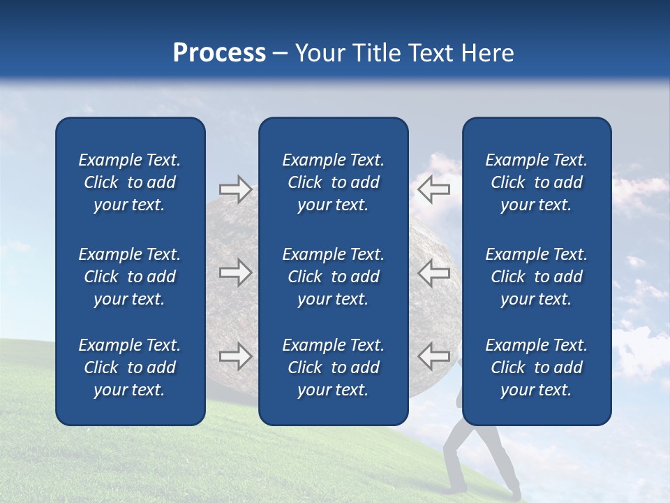 Obduracy Personnel Struggle PowerPoint Template