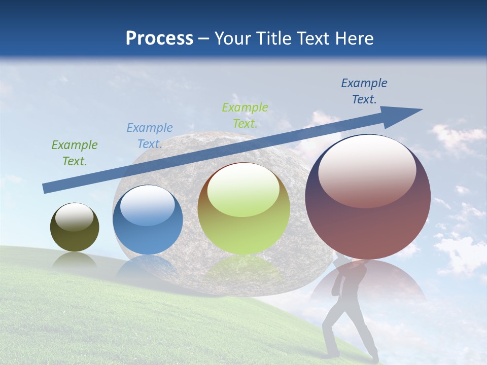 Obduracy Personnel Struggle PowerPoint Template