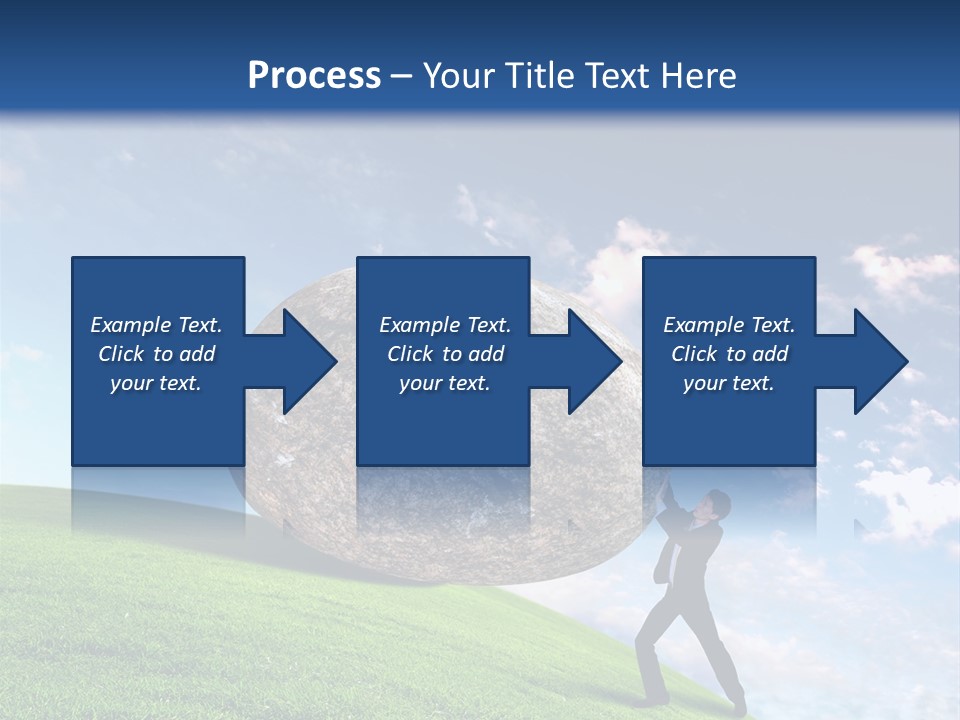 Obduracy Personnel Struggle PowerPoint Template
