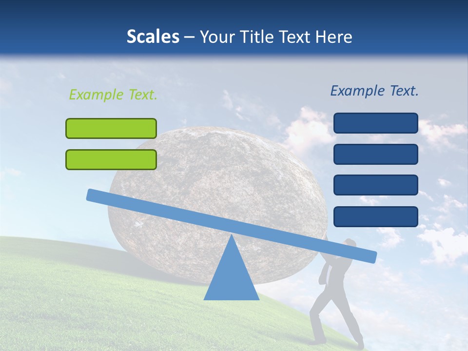 Obduracy Personnel Struggle PowerPoint Template